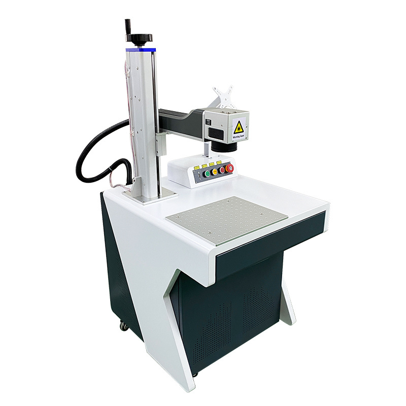 Popular Design Home Business CNC Laser Metal Steel Engraver Fiber Laser Marking Machine for Sale