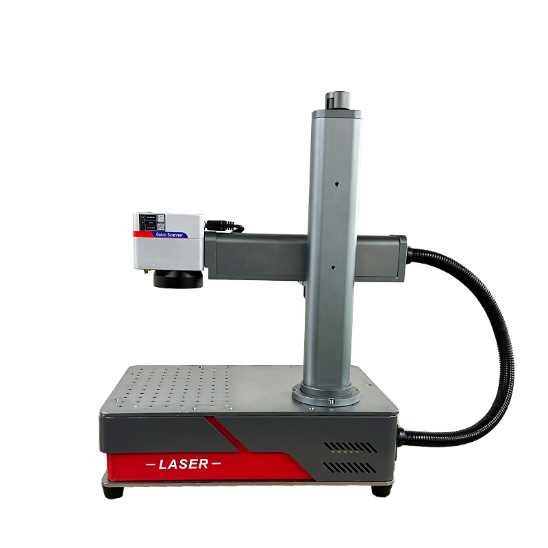 Gold Silver Jewelry Stainless Steel Fiber Laser Marking Machine for Metal Credit Card Engraving