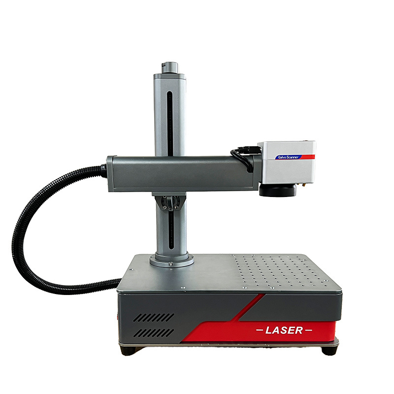 Gold Silver Jewelry Stainless Steel Fiber Laser Marking Machine for Metal Credit Card Engraving