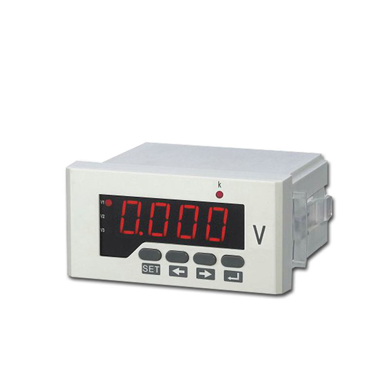 Digital display 1 Phase electric Voltage meter/Voltmeter with LCD display prepaid electricity meter