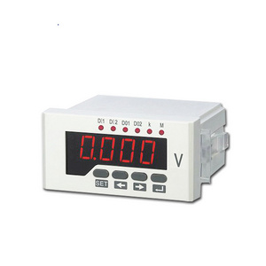 Digital display 1 Phase electric Voltage meter/Voltmeter with LCD display prepaid electricity meter