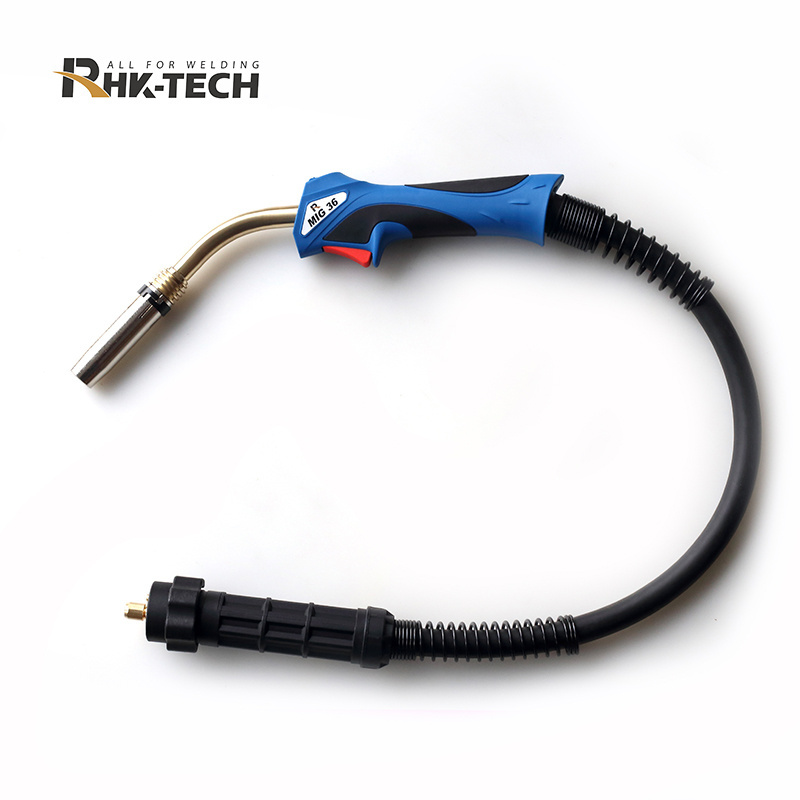 RHK Professional Welding Torch Manufacturer CE MB36 3M 4M 5M 340Amp CO2 Gas Cooled 36KD MIG Welding Torch Gun