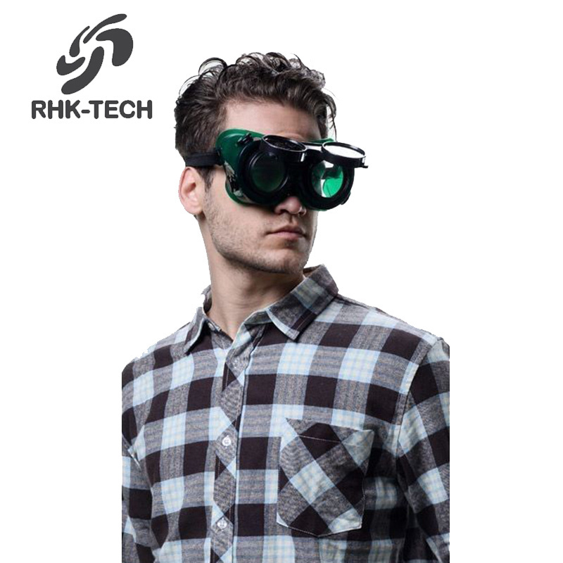 RHK Anti-ultraviolet Tightly Transparent Single Lens Anti-fog Welding Goggles