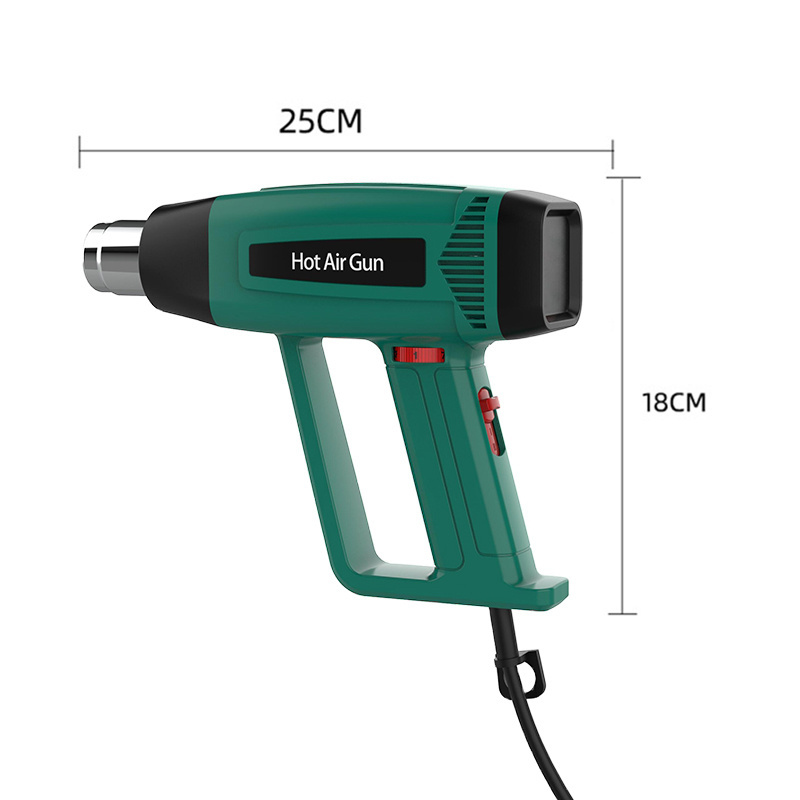 RHK New Industrial Handheld 1600W Sealing Wax Thermo Glue Gun Sticks Battery Hot Air Cordless Heat Gun