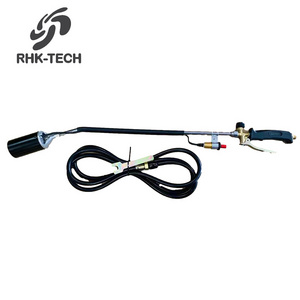 RHK Portable Black Long Handle LPG Gas Ice Melter Fire Starter Heating Weed Burner Propane Flamethrower Blow Torch