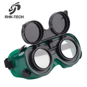 RHK Anti-ultraviolet Tightly Transparent Single Lens Anti-fog Welding Goggles