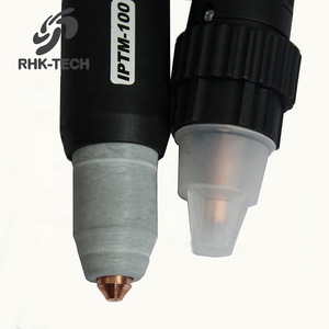 RHK TECH 5M Cable Central Connector PTM100 Straight Automatic Pencil Type Plasma Cutting Torch for Machine Use