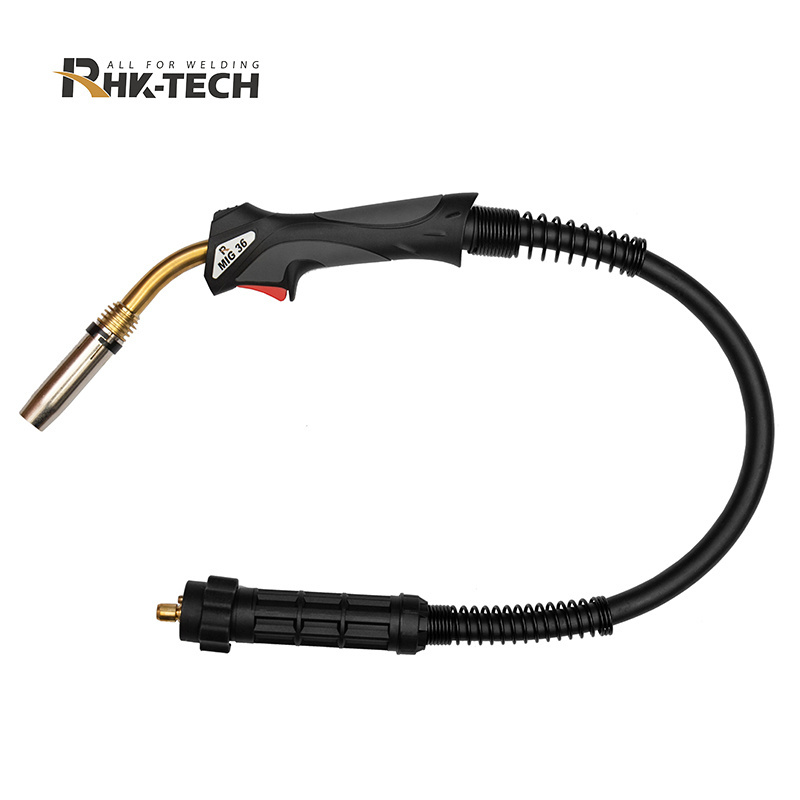 RHK Professional Welding Torch Manufacturer CE MB36 3M 4M 5M 340Amp CO2 Gas Cooled 36KD MIG Welding Torch Gun