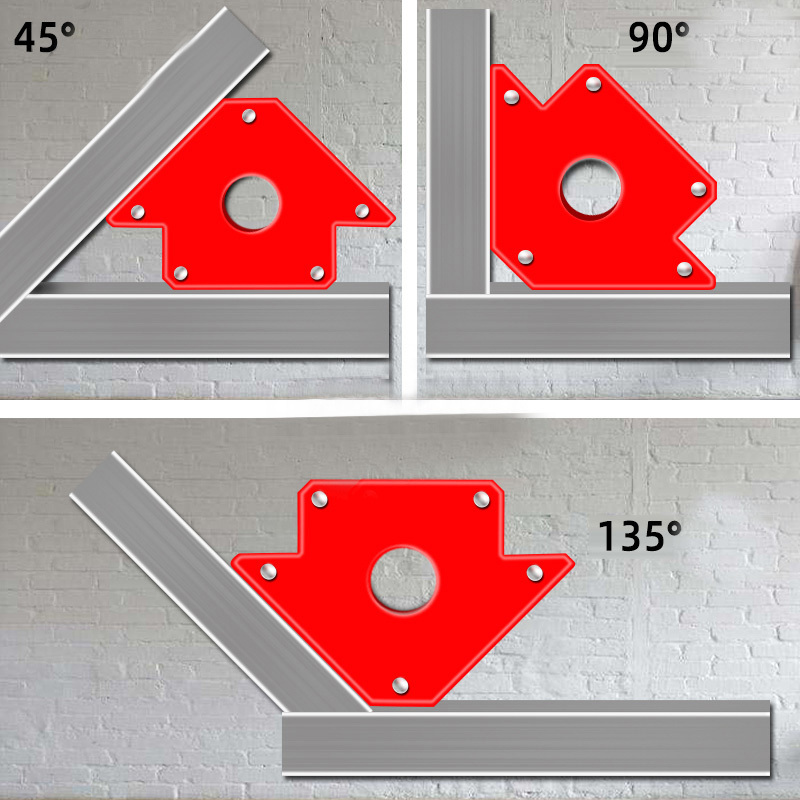 RHK Single Switch Multi-Angle Mini Corner 25/ 50/ 75 LBS Arrow Magnetic Welding Angle Holder Magnet