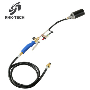 RHK Portable Flame Gun Blow Torch Adjustable Butane Mapp Hand Lpg Heating Propane Welding Gas Torch