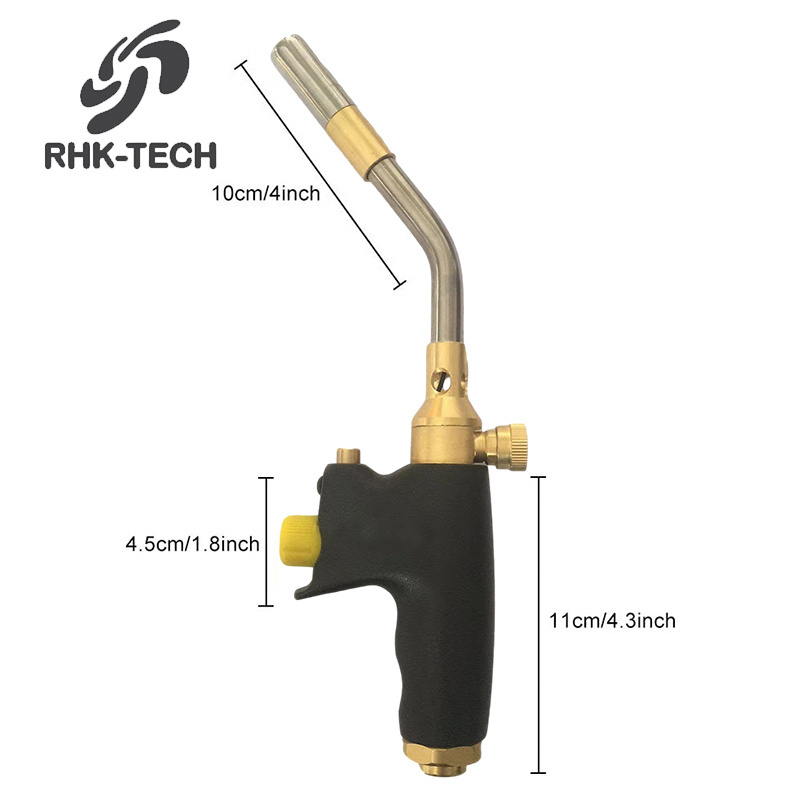 RHK Portable propane torch burner Soldering Blow Brazing MAPP Gas Propane Torch for Sale