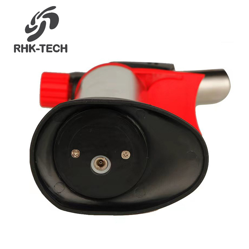 RHK Wholesale Kitchen Jet Flame Cigar Lighter Mini Butane Refillable Gas Blow Torch for BBQ, Camping, Soldering Butane Gun