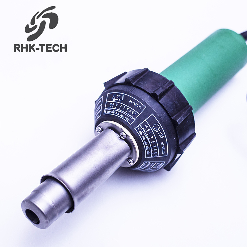 RHK Portable Mini 1600W 230V Soldering Hot Air Torch Plastic Welding Heating Gun for PVC Sheet, Water Tank