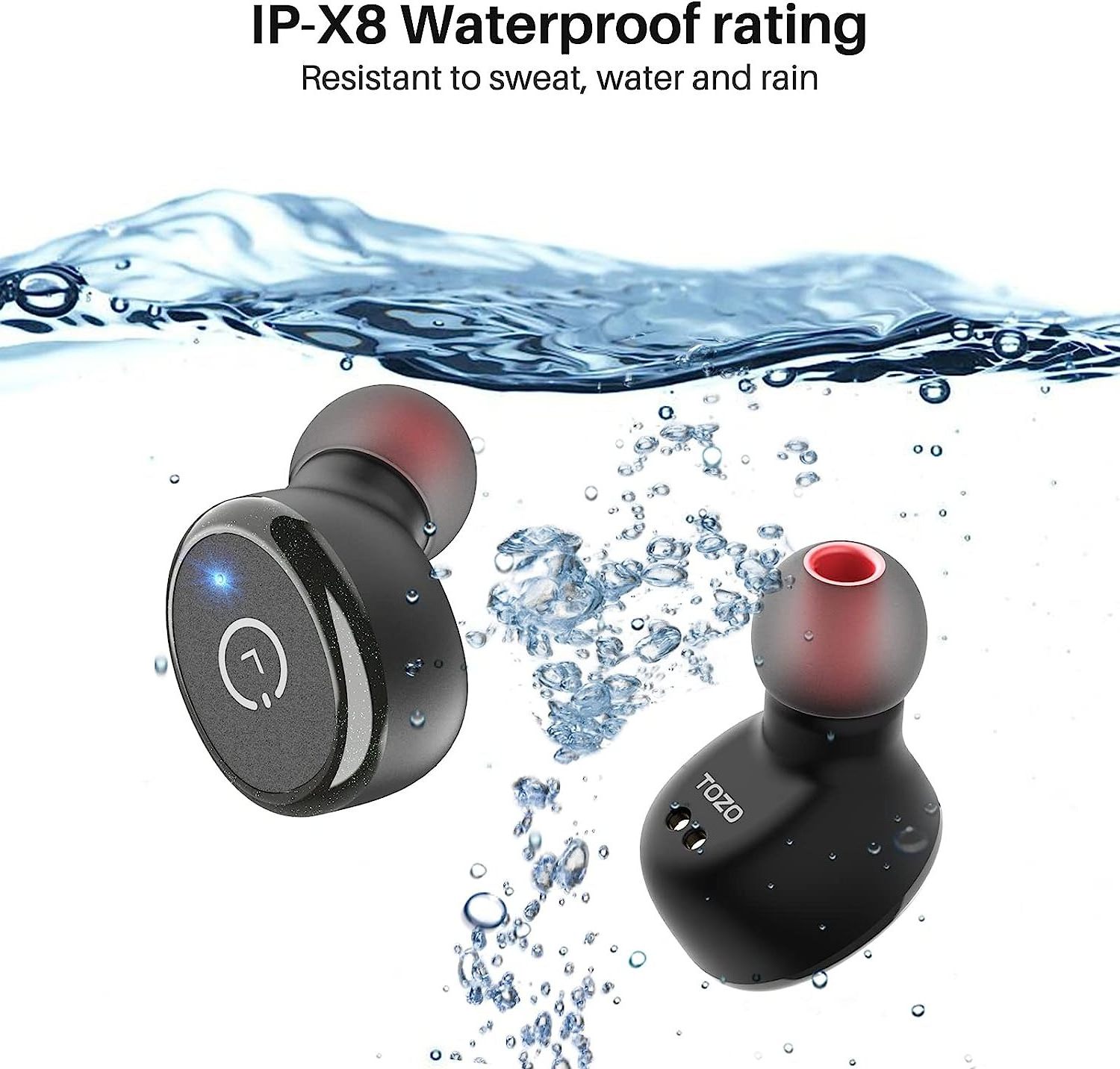 TOZO T10 Bluetooth 5.0 Wireless Earbuds  Stay Powered Anywhere Anytime Your On the Go Lifesaver Generator