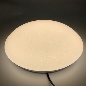 High Quality Indoor Lighting Fixtures Round Modern 18W Led Ceiling Lamp With Star Effect