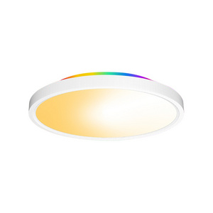 RGB Magic Ceiling Light Remote Dimming LED Indoor Atmosere Lamp for Living Room and Bedroom with Color Changing Feature