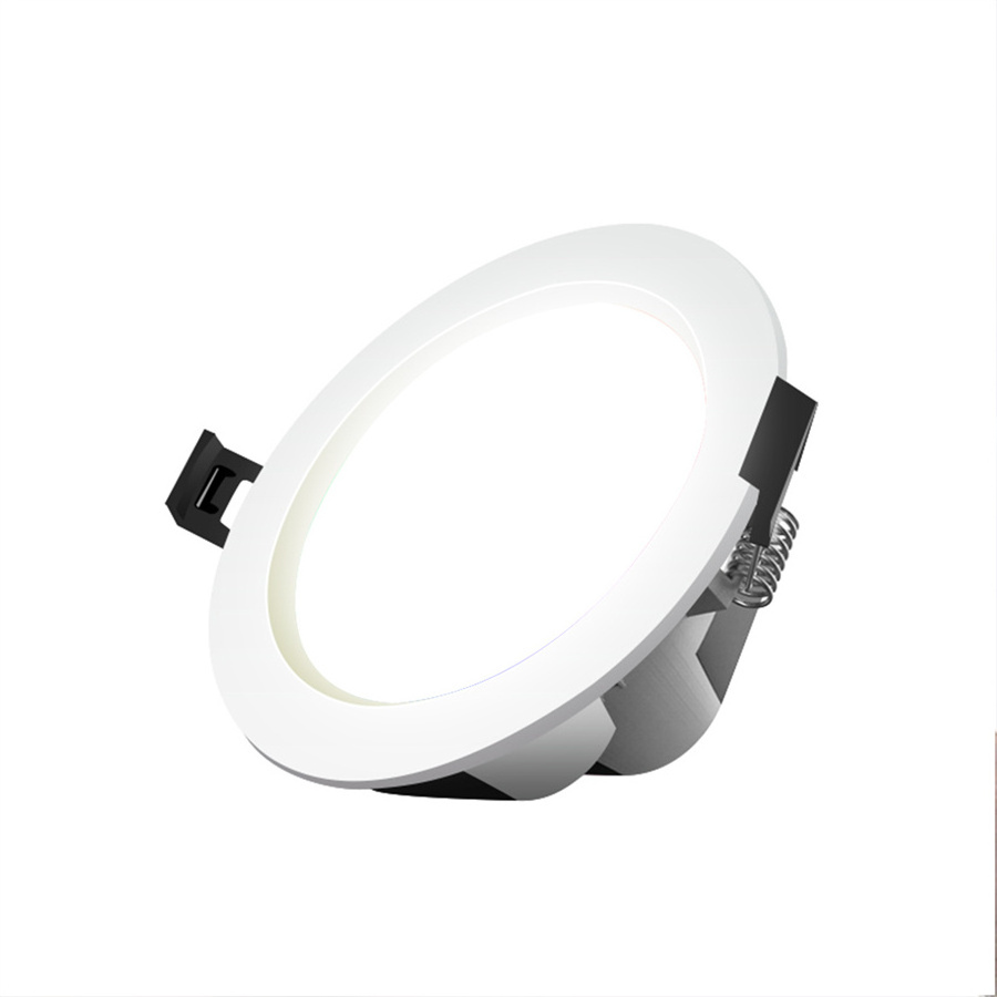 High Lumen 9w Down Light Cob Recessed Ceiling Down light mini three color dimmable smart wifi color down light