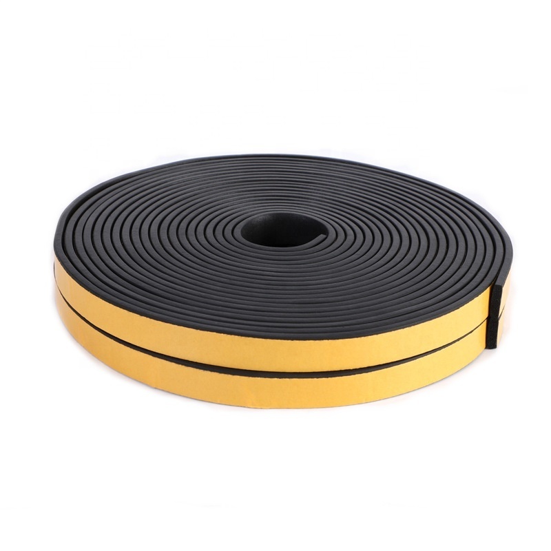 super March Epdm Yellow Self Adhesive Tape Closed Cell Epdm Adhesive Sponge Foam Rubber Seal Strip