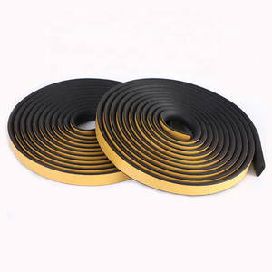 super March Epdm Yellow Self Adhesive Tape Closed Cell Epdm Adhesive Sponge Foam Rubber Seal Strip