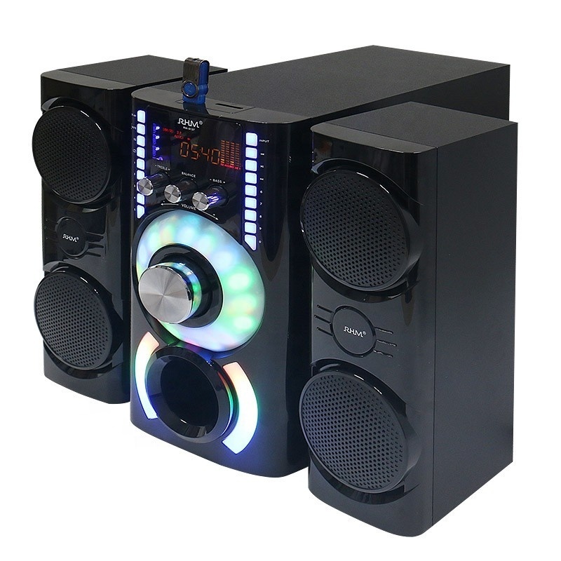 Hot sale New Sound System 2.1 Speaker With AUX/SD/FM/USB/BT/Remote Control