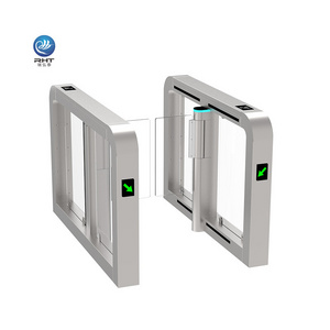 Card Reader Access Control System Automatic Security Entrance Gate Swing Barrier Turnstile Gate For Supermarket