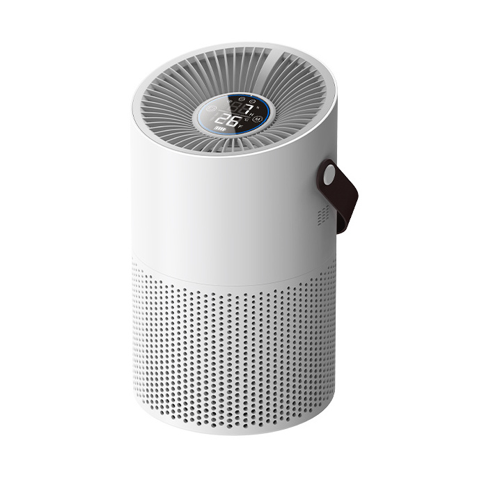 MYVOES 2021 new design hepa  Filter PM2.5  smoke removal 10000MAH  rechargeable Portable  Air Purifier with uvc lights