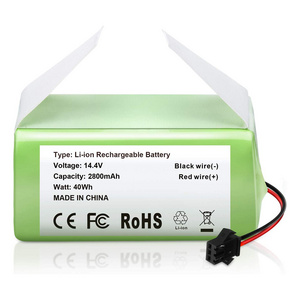 Replacement 2800mAh 3500mAh 4000mAh Eufy RoboVac 14.4V Lithium Ion Battery for Eufy RoboVac 11, 11S, 11S Plus, 11S MAX