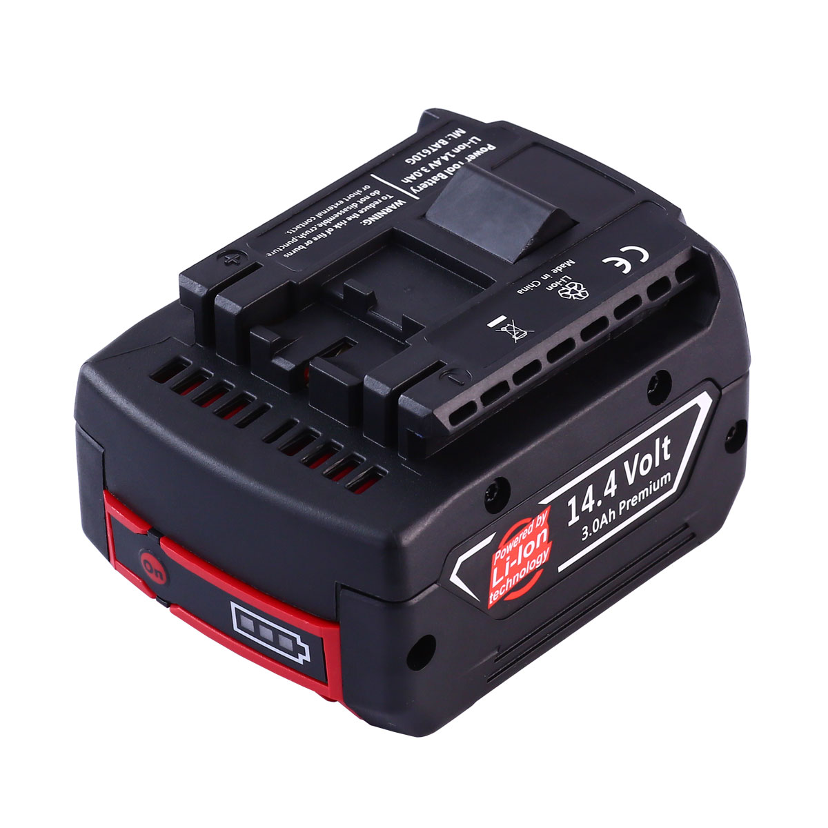 In Stock 3.0Ah 14 4v Battery for BAT614 Replacement 14.4v Battery for Boschs cordless Power Drill Battery Boschs BAT607