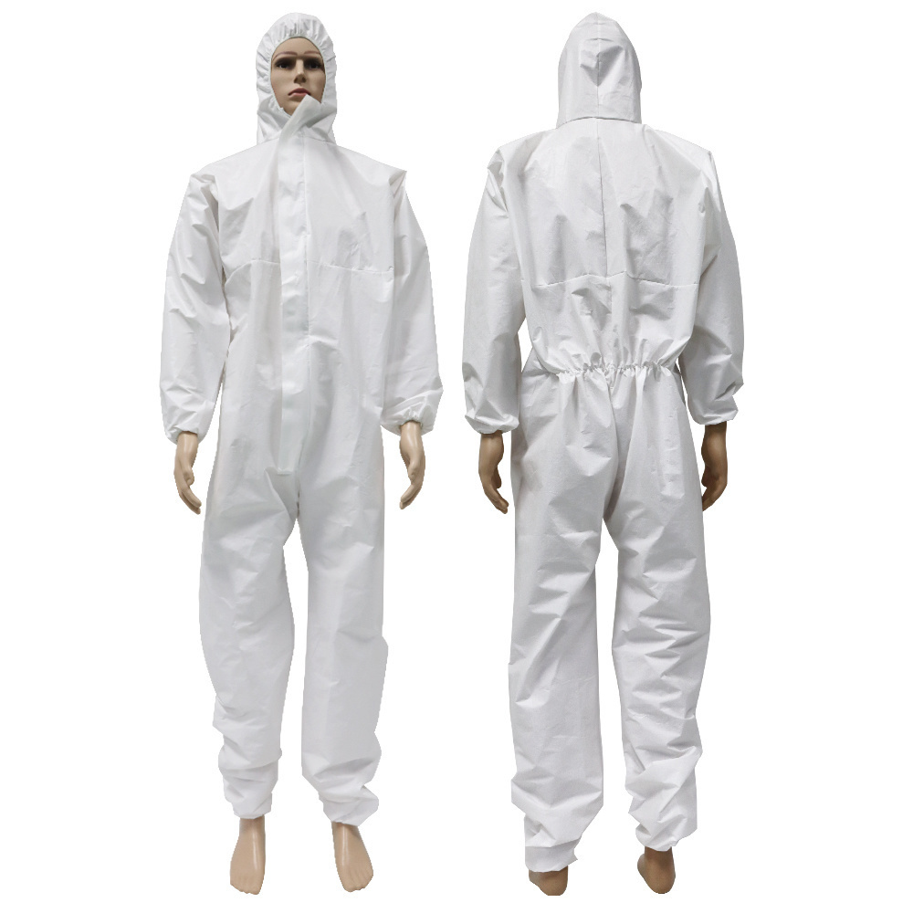 Disposable Coverall Suit for Fiberglass Cleaning