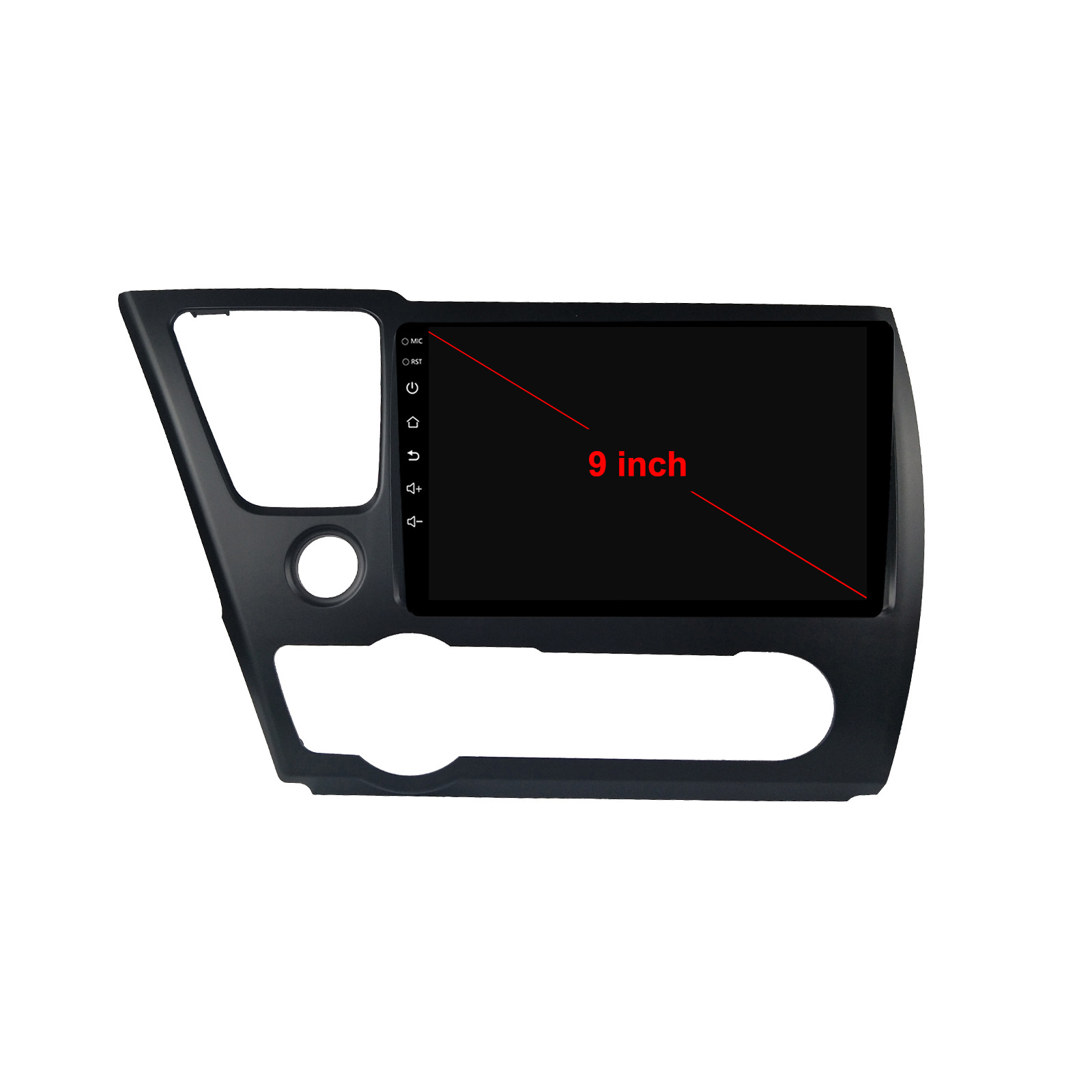 For Honda Civic 2013 -2015 High Definition 1024 x 600 pixel Quad Core 2+16GB GPS Navigation 9 inch Android Car DVD Player