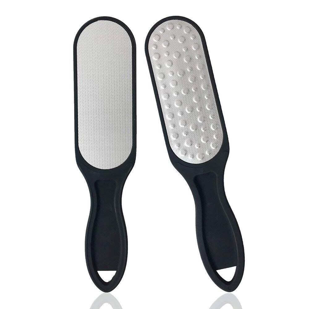 2PCS Professional Pedicure Rasp Foot File Cracked Skin Corns Callus Remover for Extra Smooth and Beauty Foot