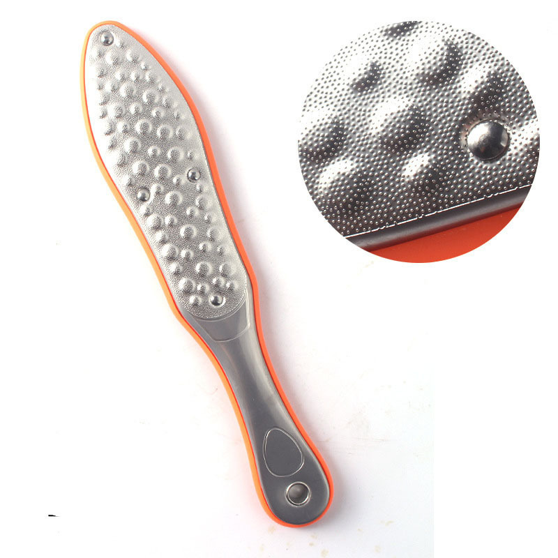 Professional Foot Care Tool Stainless Foot Files Steel Pedicure and Dual Sided Foot File Hard Skin Remover for Hard Skin and Dry