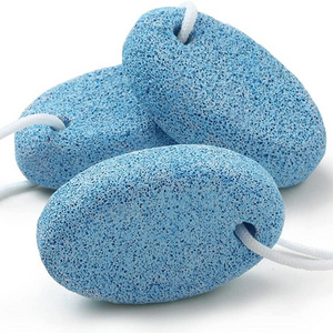 Lava Pedicure Tools Hard Skin Callus Remover Blue Foot File Exfoliation Natural Pumice Stone for Feet and Hands