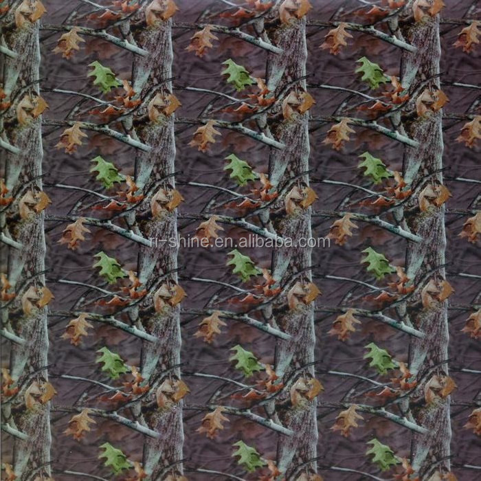 Camo Hydrographic Water Transfer Film for Hunting Guns & Helmets