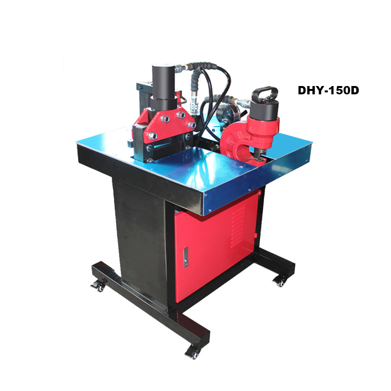 EMEADS DHY-150D DHY-200D Electric Copper Bar Bending Machine Bus Processing Machine Three in One 10 12 Provided Pressure Vessel