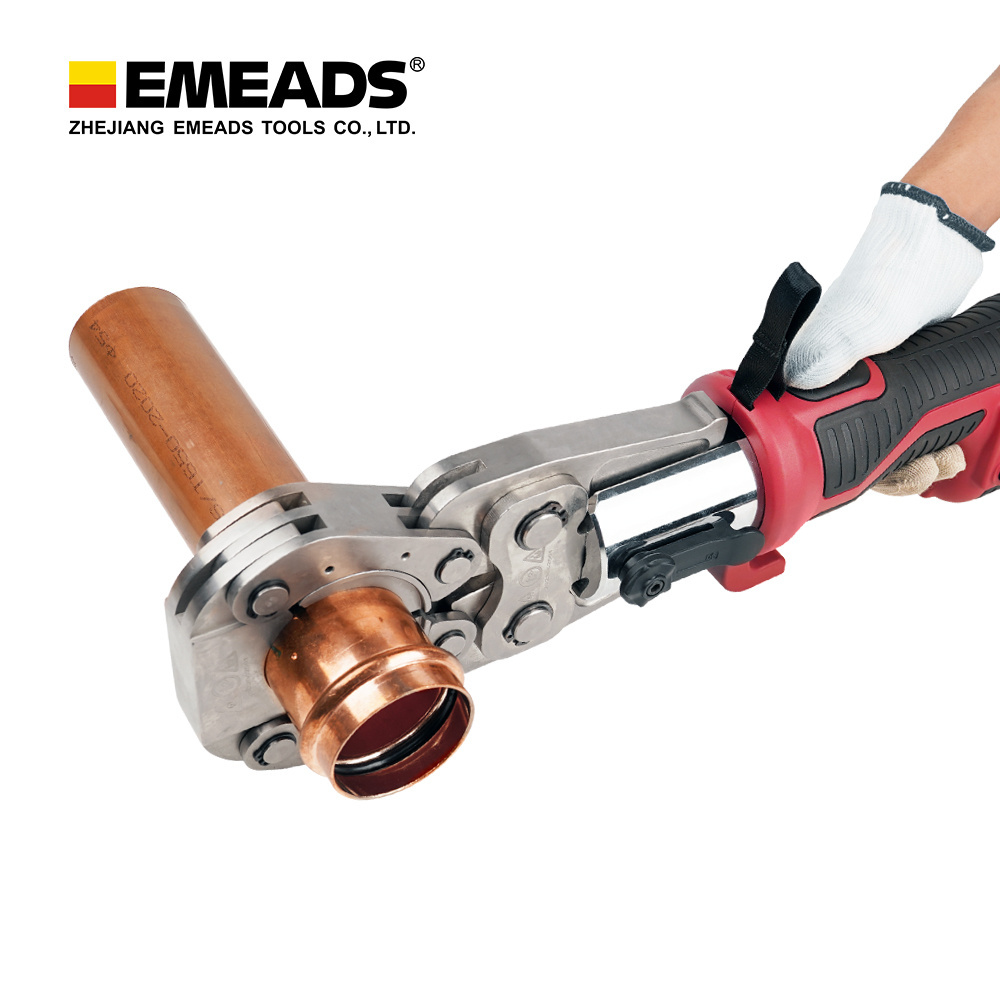 EMEADS GE-1550 PZ3240 Battery Powered crimping tool  Axial Press Tool Pipe Pipe Press Tool for COPPER V PROFILE PRESS SERIES