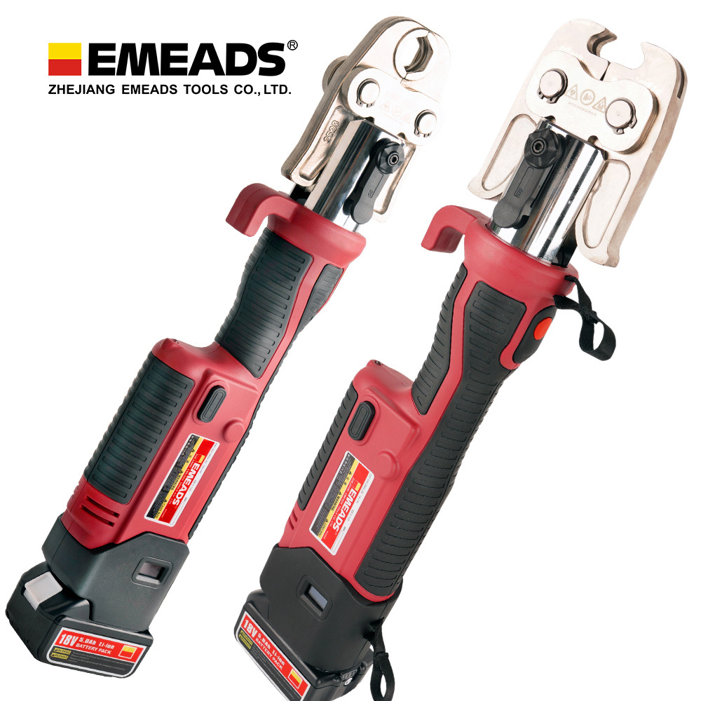 EMEADS GE-1550 PZ3240 Battery Powered crimping tool  Axial Press Tool Pipe Pipe Press Tool for COPPER V PROFILE PRESS SERIES