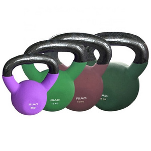 Fitness Custom Logo Color Neoprene Kettlebell