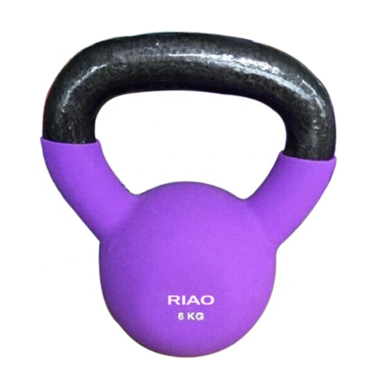 Fitness Custom Logo Color Neoprene Kettlebell