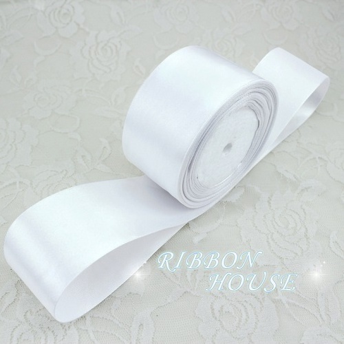 (25 yards/roll) 2'' (50mm) Single Face High Quality Wholesale Satin Ribbon Webbing Decoration Gift Christmas Ribbons