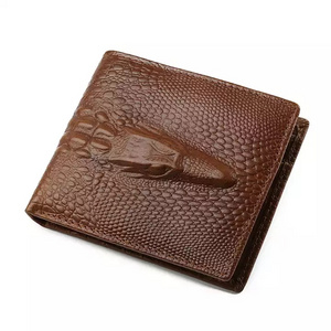 travel western whole sale customize leather mens wallet