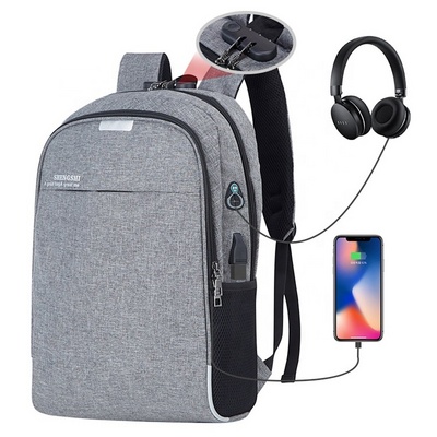 private label wholesale business laptop anti theft bagpack backpack 2024