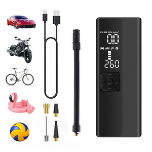 12V Rechargeable 150 PSI Motorcycle Tires Air Pump Portable Air Compressor for Car Tires