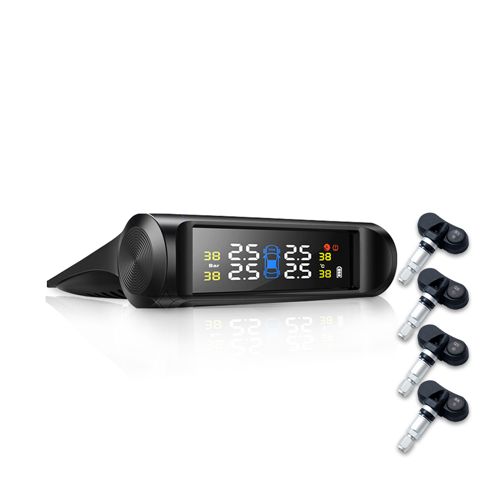 Wireless digital TPMS Tyre Pressure Monitoring Intelligent System with Precision Internal External Sensor