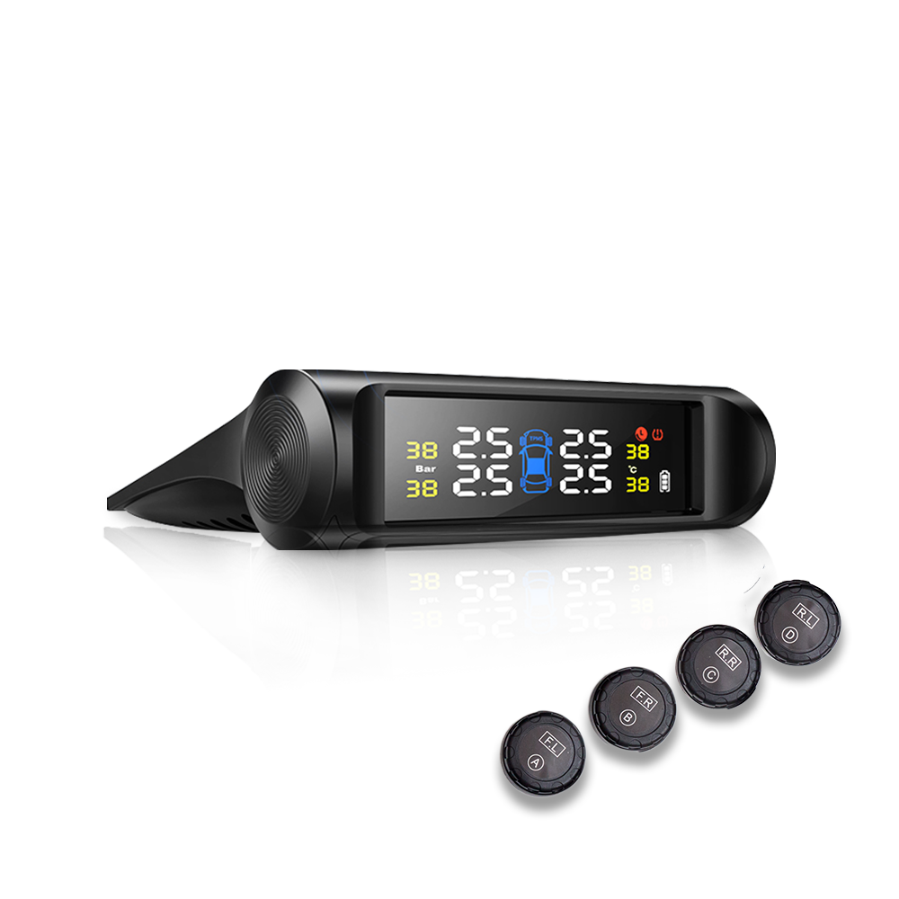 Hot Sale Smart Wireless Solar-powered Tire Pressure Monitor System tpms Sensor