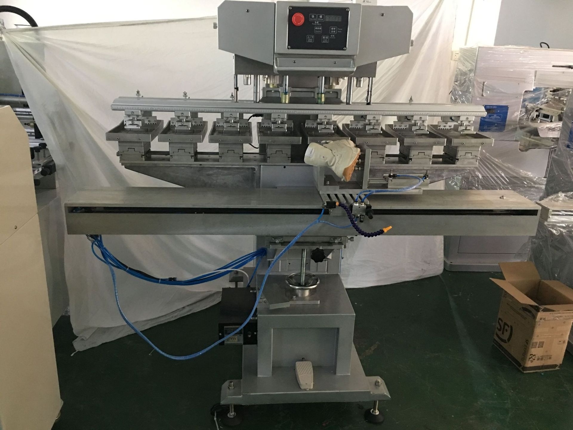 Shoes Pad Printer Tampo Printing Machine