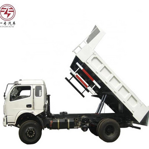 Off-road Tipper Camion Truck AWD Mini Dump Truck for Sale 5 Ton Capacity 4x4 Left Hand Drive Mini Carry Truck Manual Euro 4 LHD