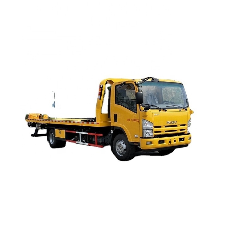 5 ton 4x2 tow truck Janpan wrecker truck road rescue flatbed tow truck for sale