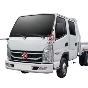 Chinese brand 4X2 mini cargo truck with single-row cab diesel mini trucks for cheap prices sales in Chile/Peru