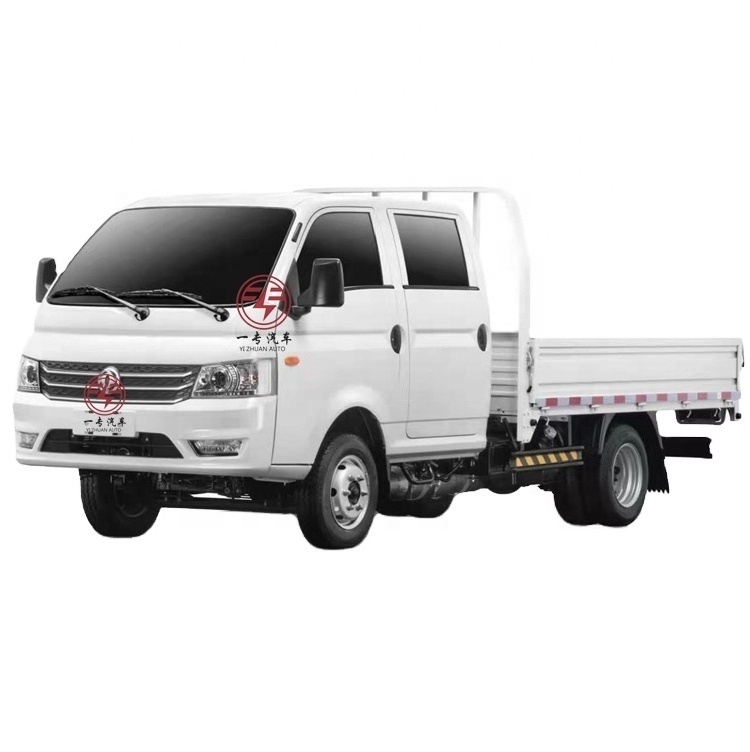 Chinese brand 4X2 mini cargo truck with single-row cab diesel mini trucks for cheap prices sales in Chile/Peru